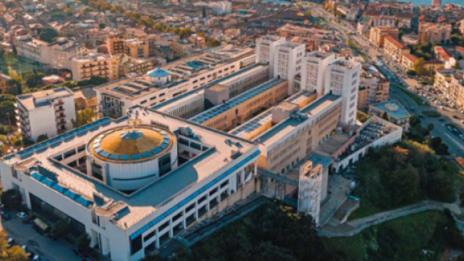 La cittadella universitaria dall'alto