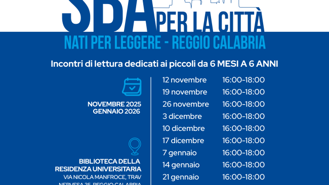 SBA per la città: il programma 