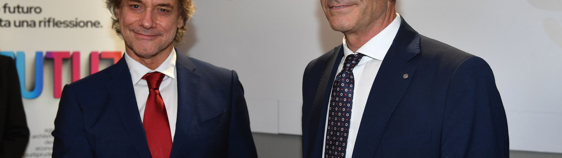 Alberto angela e il rettore zimbalatti