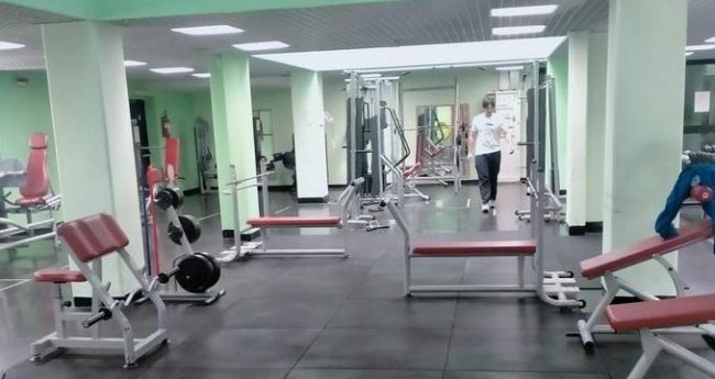 Area potenziamento e pesi