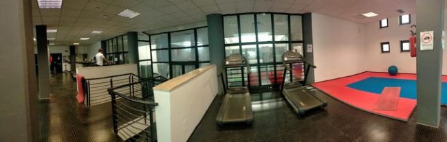 Sezione di cardio fitness