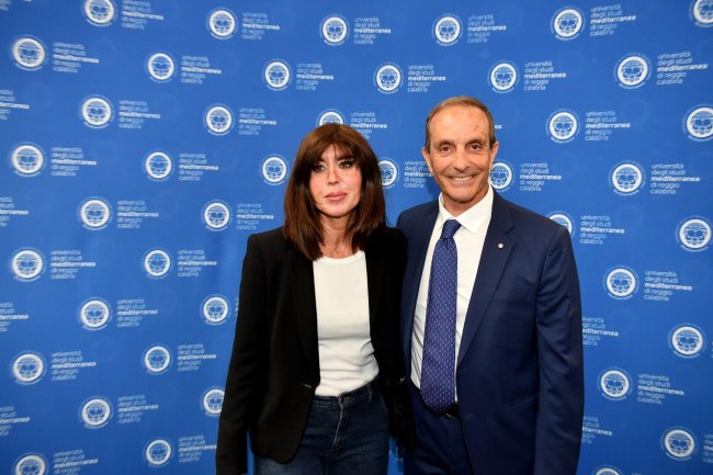 Il Rettore Zimbalatti ed il Ministro Anna Maria Bernini