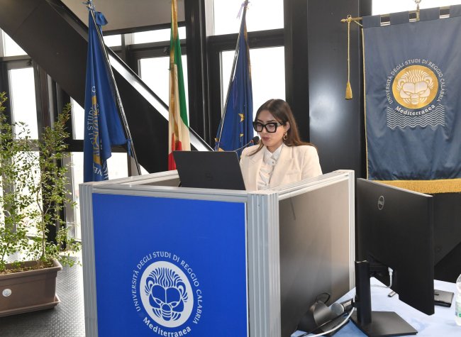 La studentessa Isabella Scardino