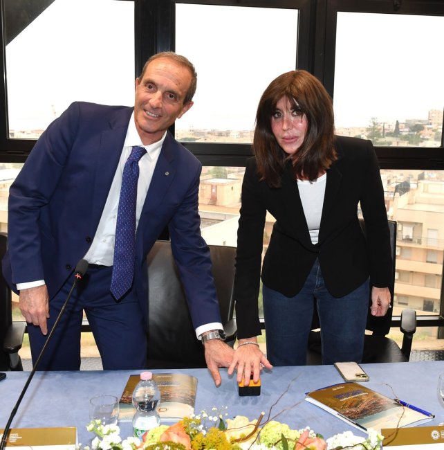 Il Ministro Anna Maria Bernini e il rettore inaugurano il nuovo portale di Ateneo