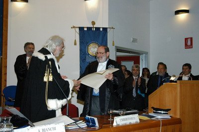 Laurea Honoris Causa Umberto Eco