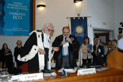 Laurea Honoris Causa Umberto Eco