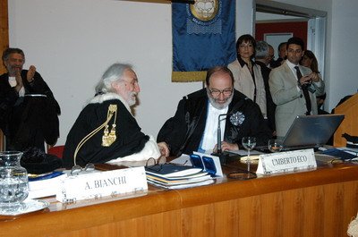 Laurea Honoris Causa Umberto Eco