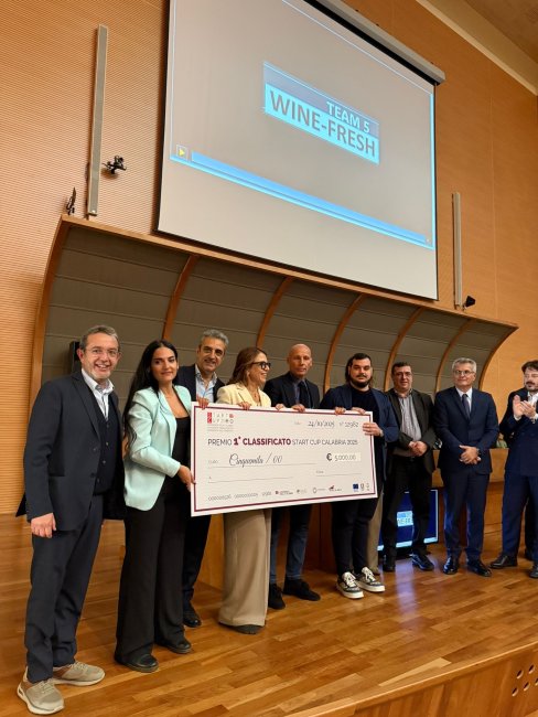 La Cerimonia di premiazione di StartCap Calabria 2025