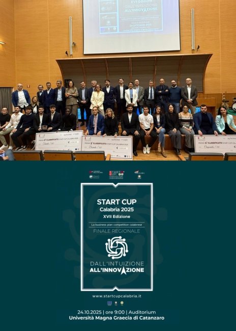 Un team della Mediterranea si aggiudica la StartCap Calabria 2025