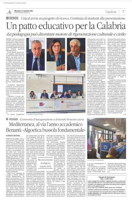Gazzetta del Sud - Pagina Calabria