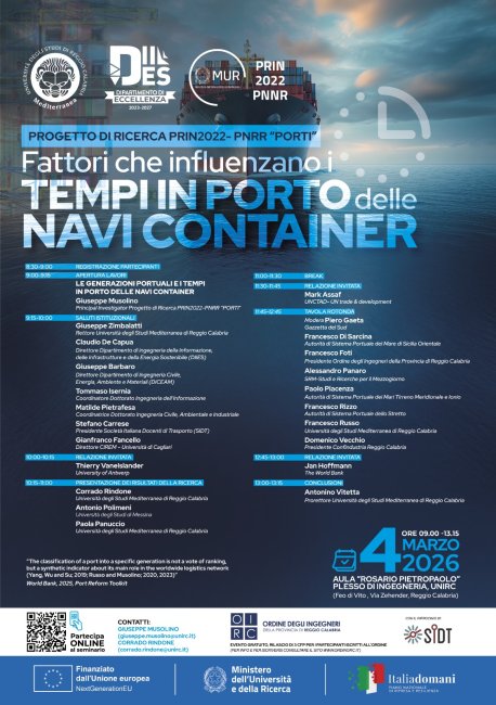 Tempi in porto delle navi container