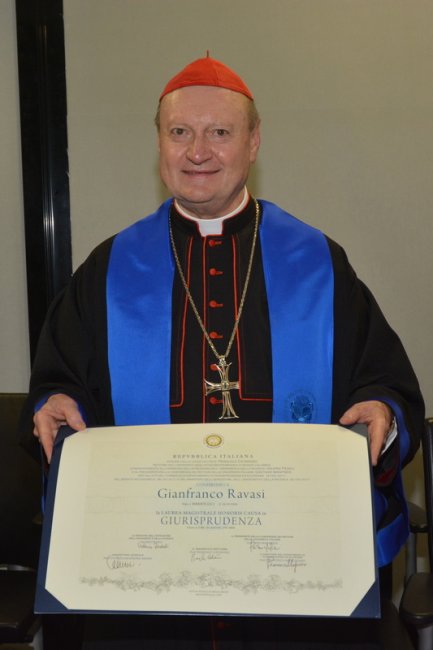 Laurea Honoris Causa Ravasi