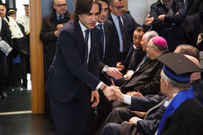 laurea honoris causa a Stefano Paleari