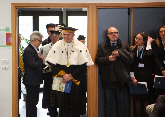 laurea honoris causa a Stefano Paleari