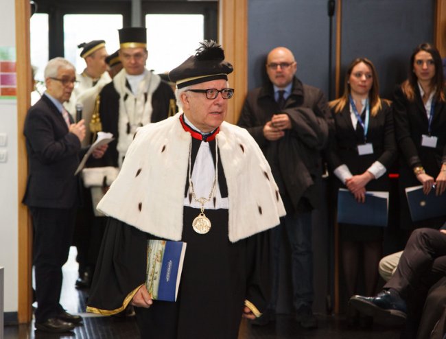 laurea honoris causa a Stefano Paleari