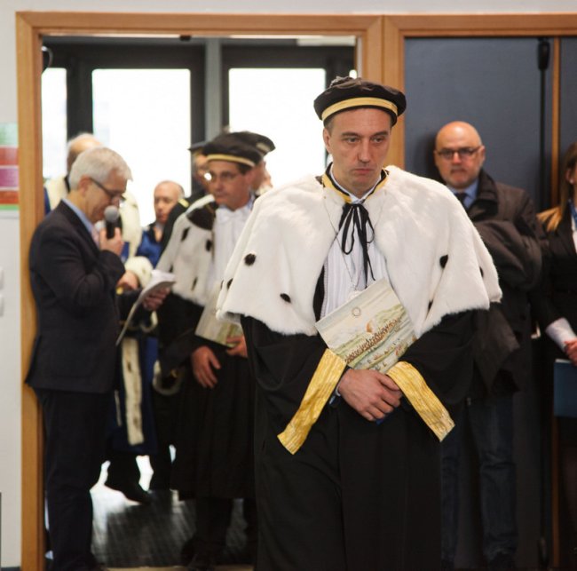 laurea honoris causa a Stefano Paleari
