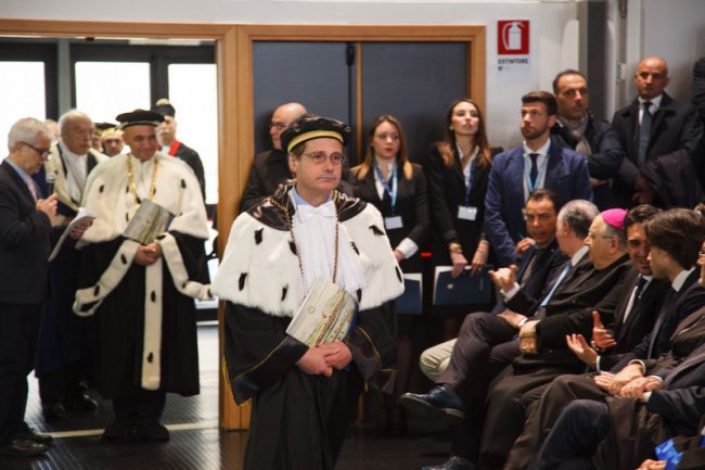 laurea honoris causa a Stefano Paleari