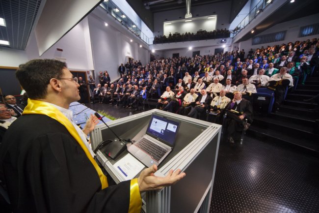 laurea honoris causa a Stefano Paleari