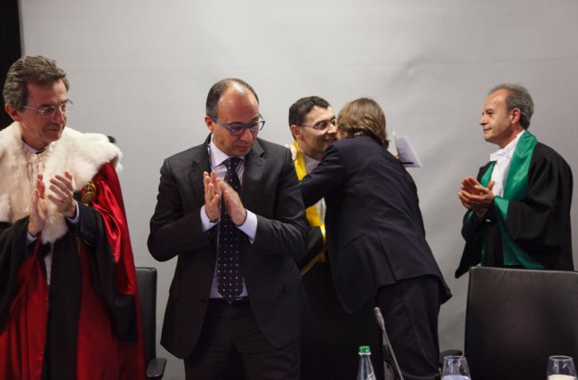 laurea honoris causa a Stefano Paleari