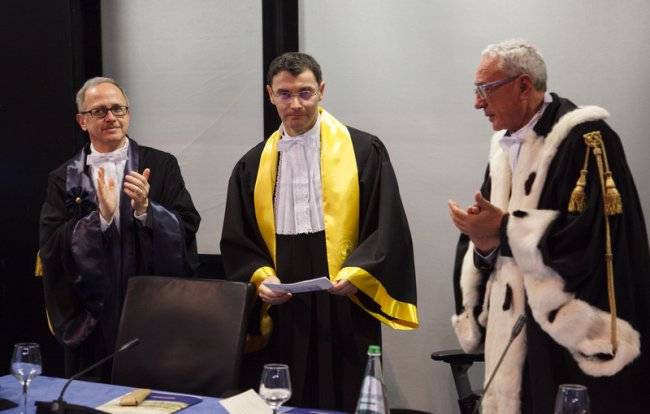 laurea honoris causa a Stefano Paleari