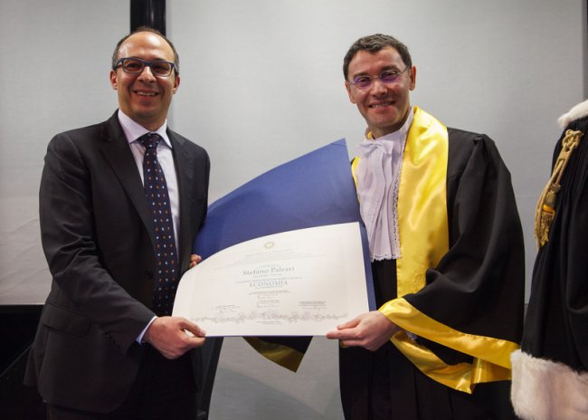 laurea honoris causa a Stefano Paleari