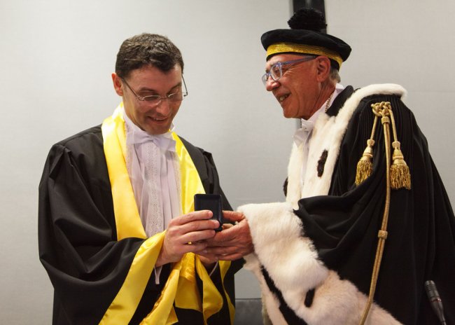 laurea honoris causa a Stefano Paleari