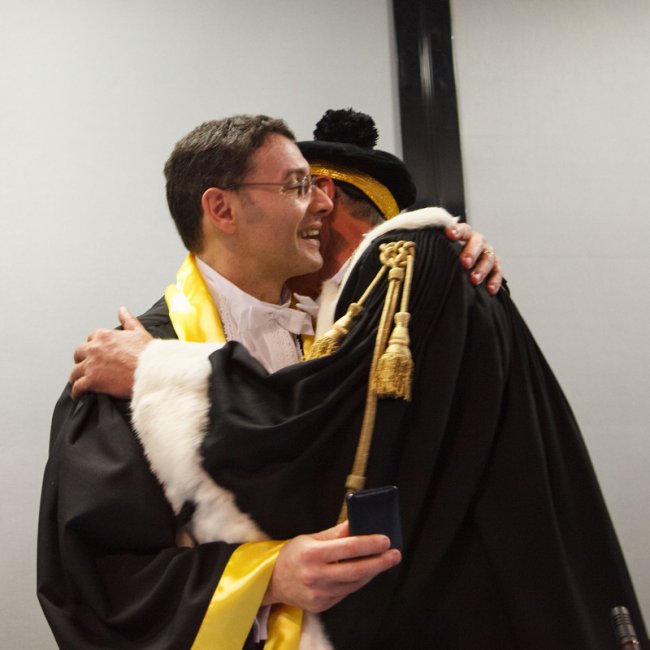 laurea honoris causa a Stefano Paleari