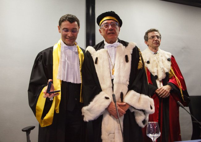 laurea honoris causa a Stefano Paleari