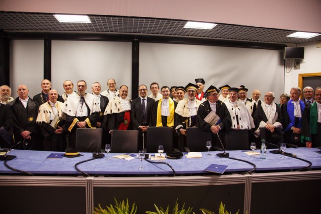 laurea honoris causa a Stefano Paleari