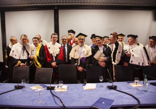 laurea honoris causa a Stefano Paleari