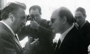 Rosi ...con Federico Fellini