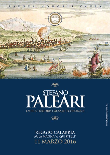 laurea honoris causa a Stefano Paleari