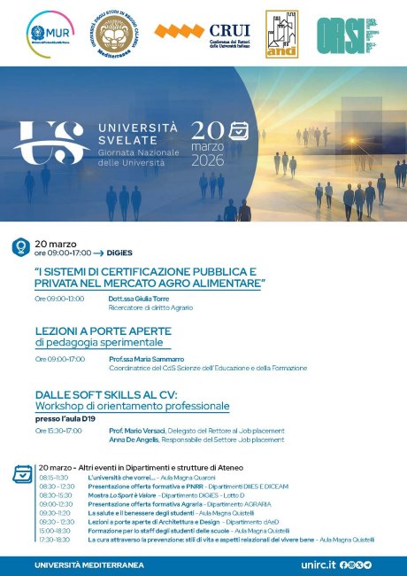 Università svelate 2026