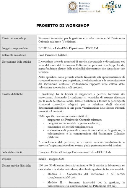 ECHE_prof. Calabrò