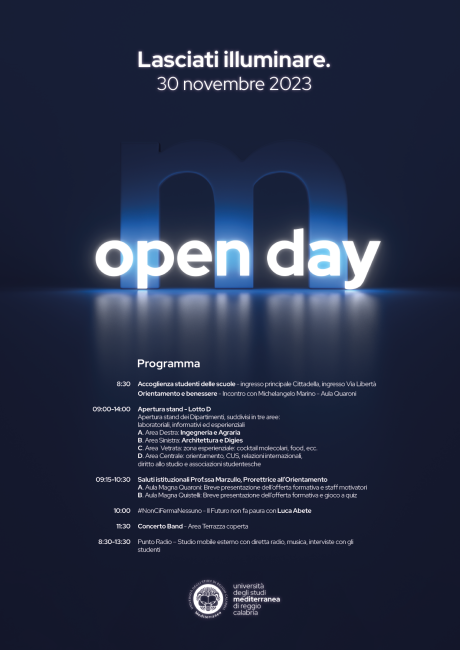 Open Day della Mediterranea