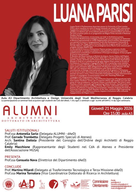 ALUMNI Luana Parisi