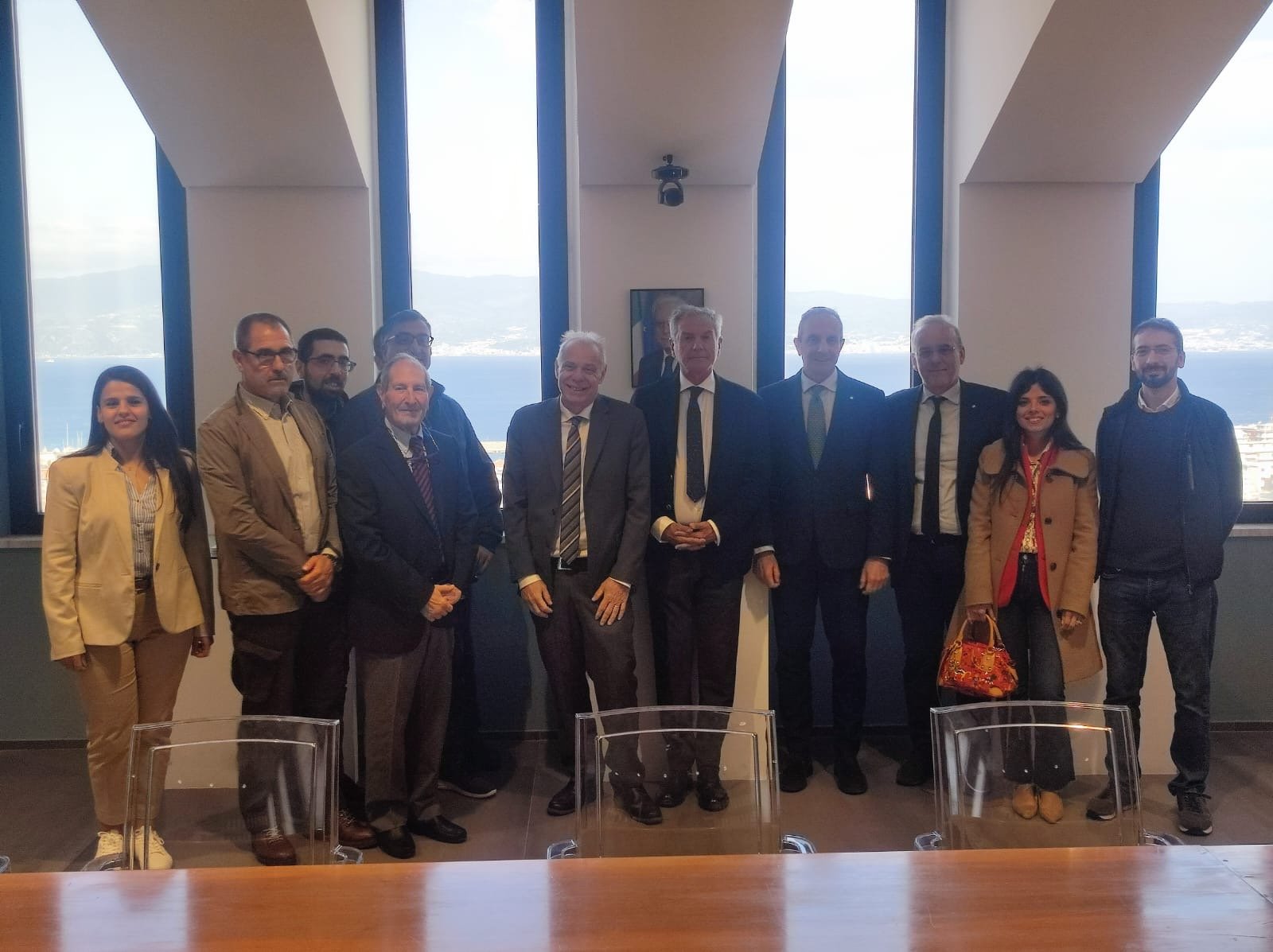 Foto di gruppo convenzione porto