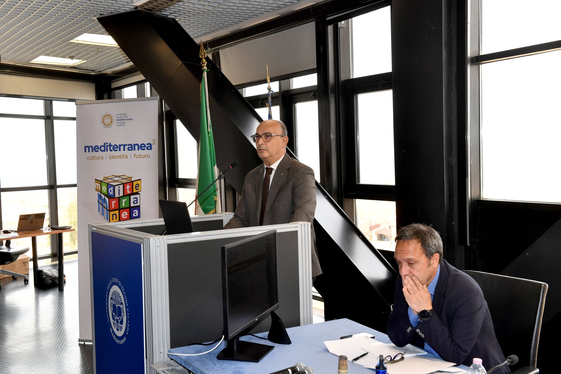 Il prorettore Vitetta