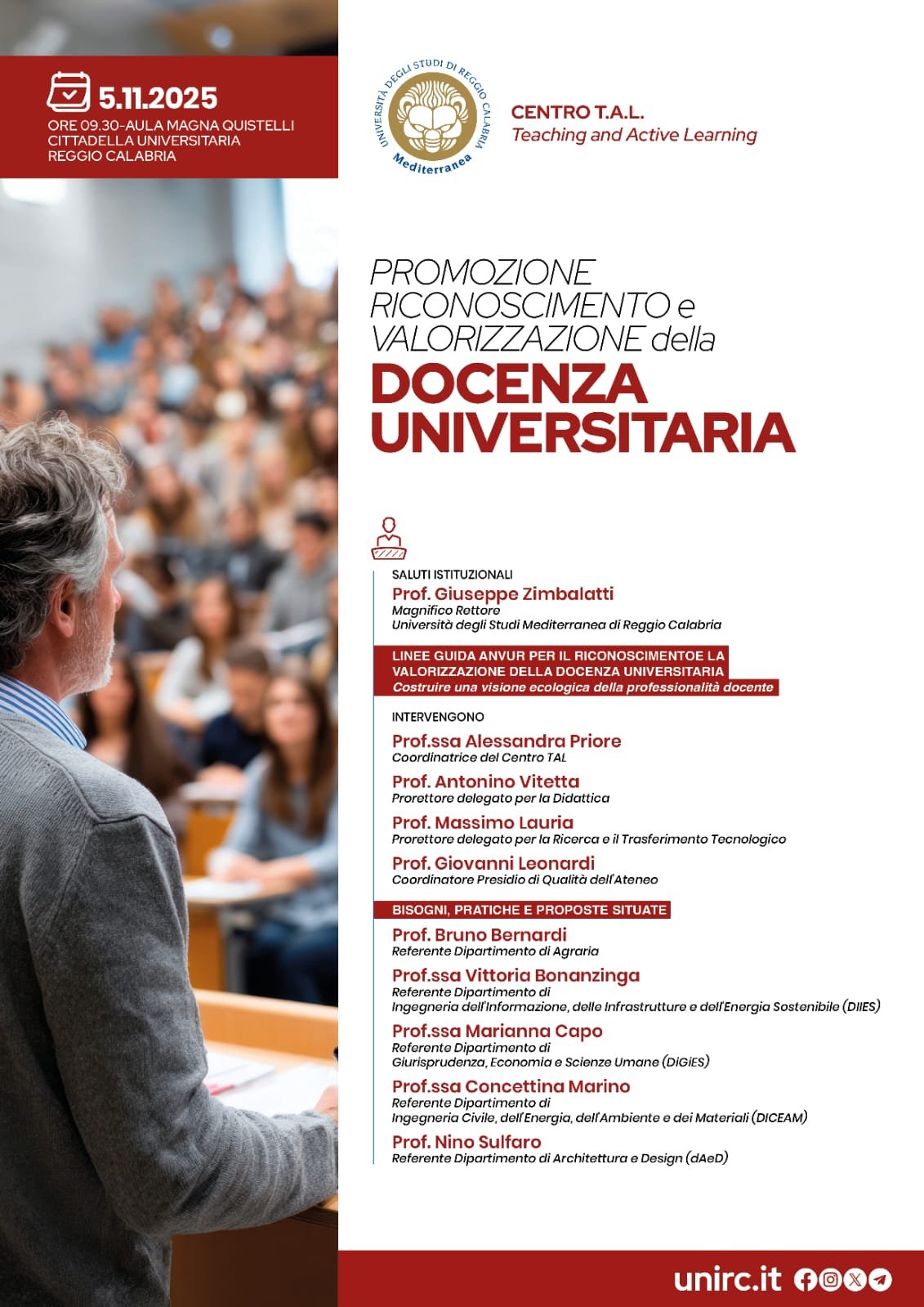 Locandina del 5 novembre 