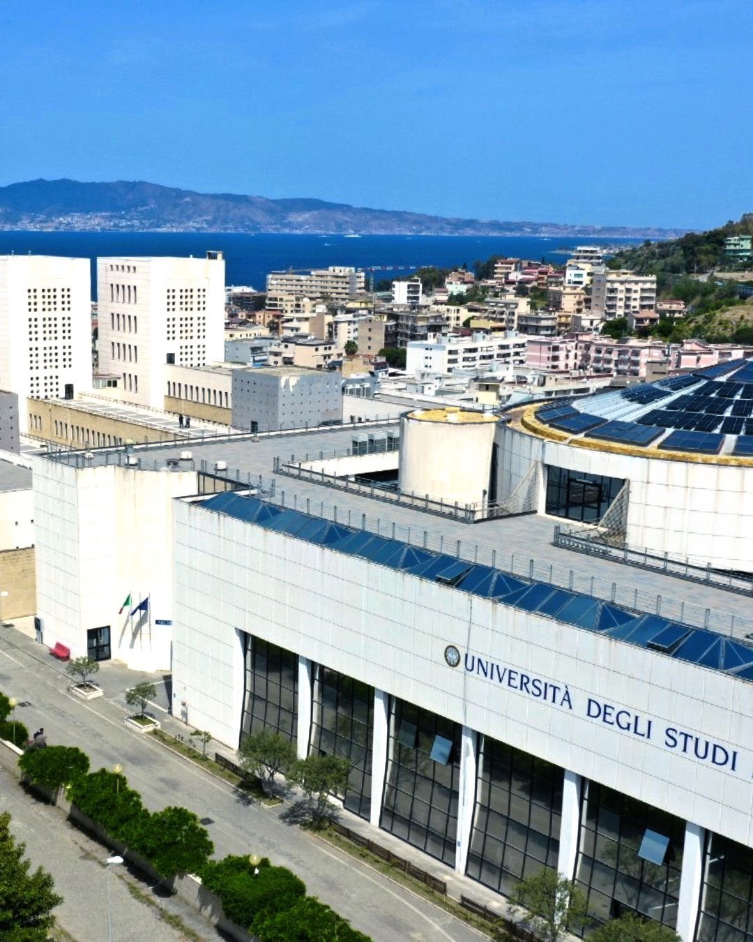 Panoramica dell'Università Mediterranea