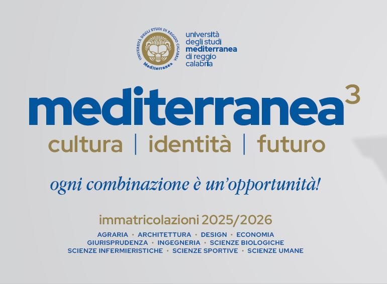 Lo slogan 2025/26 della Mediterranea 