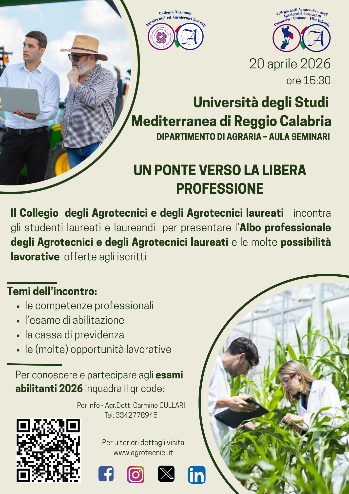 libera professione agraria